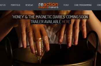 Reaction Theatre Makers Malvern Worcestershire Website Design Digital Marketing